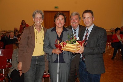 Die Beauftragte der Bayerischen Staatsregierung für die Belange von Menschen mit Behindertung Irmgard Badura zu Besuch in Gemünden