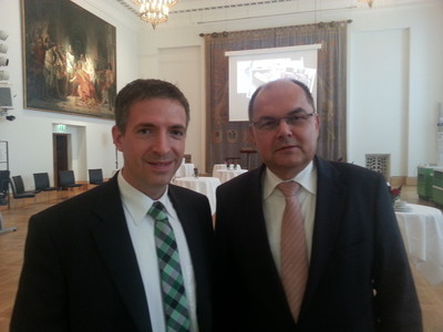 Gespräch mit Bundeslandwirtschaftsminister Christian Schmid im Bayerischen Landtag